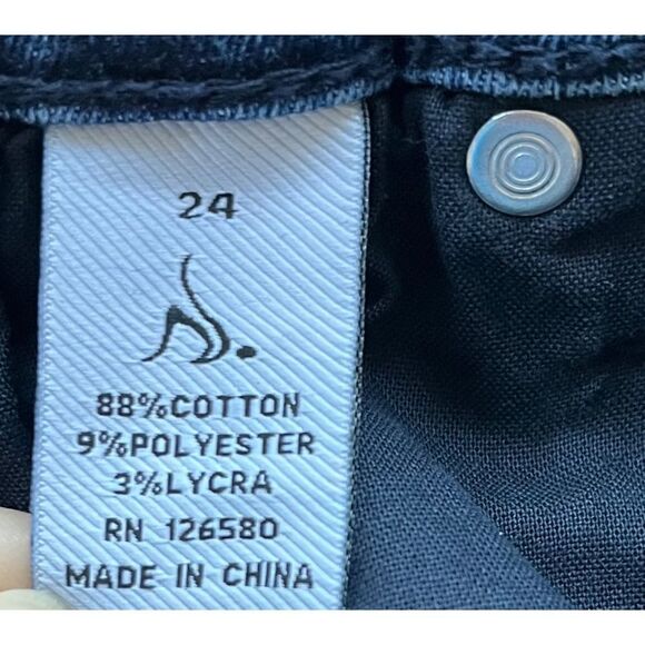 NWT Nancy Rose Mia Skinny Mid Rise Stretch Frayed Raw Hem Distressed Jeans - Picture 8 of 16